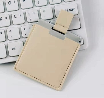 Aesthetic Leather Mirror