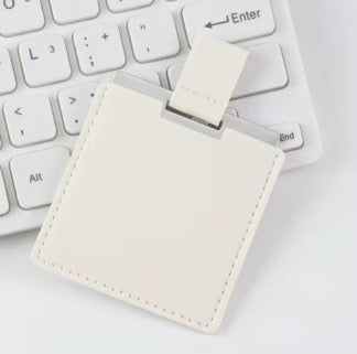 Aesthetic Leather Mirror