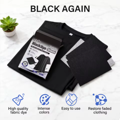 set of 10 BlackDye sheets